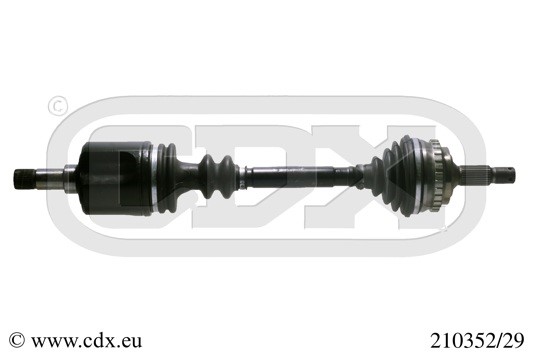 Drivaxel, framaxel vänster Cdx 210352/29 CDX