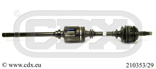 Drivaxel, framaxel höger Cdx 210353/29 CDX