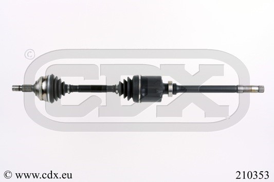 Drivaxel, framaxel höger Cdx 210353 CDX