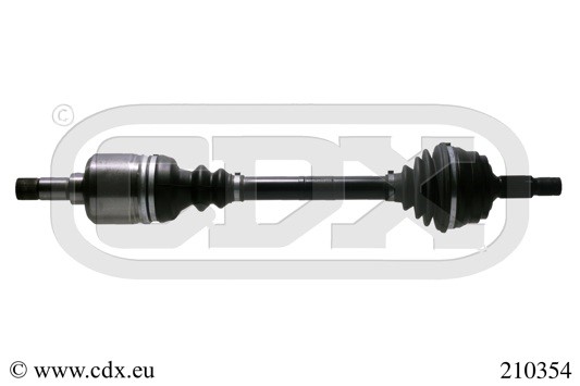 Drivaxel, framaxel vänster Cdx 210354 CDX