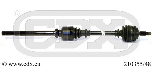 Drivaxel, framaxel höger Cdx 210355/48 CDX
