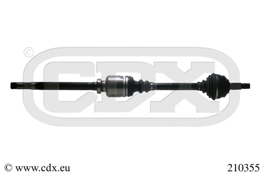 Drivaxel, framaxel höger Cdx 210355 CDX