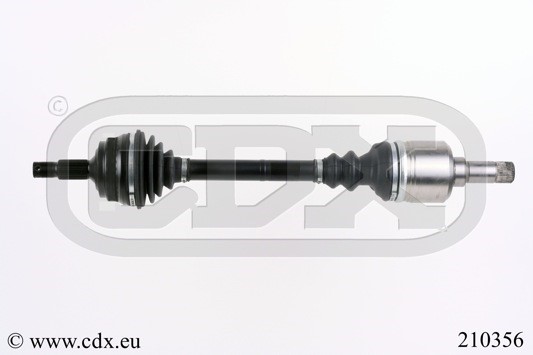Drivaxel, framaxel vänster Cdx 210356 CDX