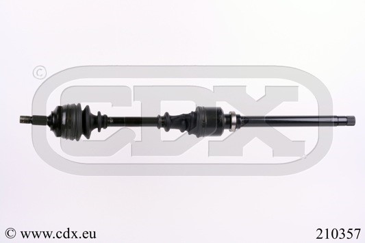 Drivaxel, framaxel höger, framaxel vänster Cdx 210357 CDX