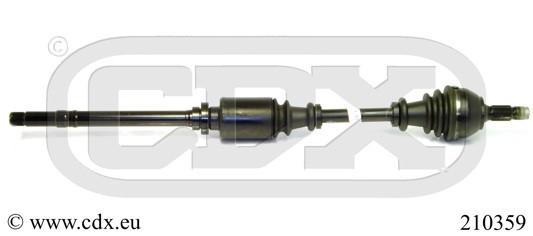 Drivaxel, framaxel höger Cdx 210359 CDX