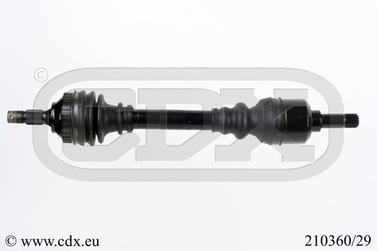 Drivaxel, framaxel vänster Cdx 210360/29 CDX