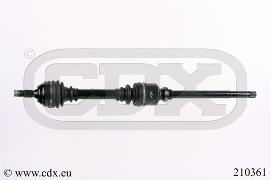 Drivaxel, framaxel höger Cdx 210361 CDX