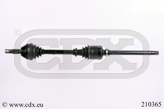 Drivaxel, framaxel höger Cdx 210365 CDX