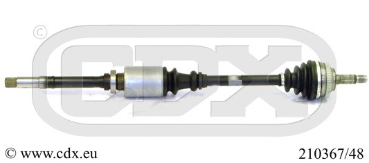 Drivaxel, framaxel höger, framaxel vänster Cdx 210367/48 CDX
