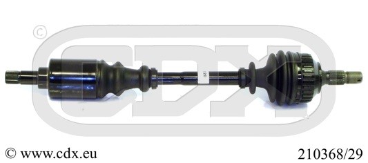 Drivaxel, framaxel vänster Cdx 210368/29 CDX