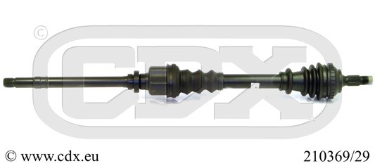 Drivaxel, framaxel höger Cdx 210369/29 CDX