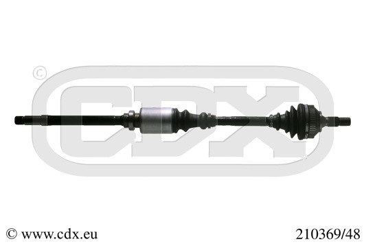 Drivaxel, Framaxel, framaxel höger, Höger Cdx 210369/48 CDX Drivaxel, Framaxel, framaxel höger, Höger Cdx 210369/48 CDX