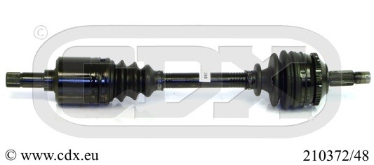 Drivaxel, Framaxel, framaxel vänster, Vänster Cdx 210372/48 CDX