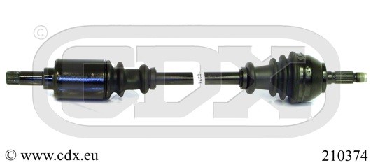 Drivaxel, framaxel vänster Cdx 210374 CDX