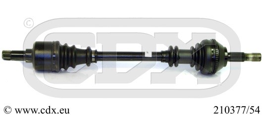 Drivaxel, framaxel vänster Cdx 210377/54 CDX