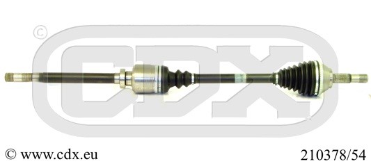 Drivaxel, framaxel höger Cdx 210378/54 CDX