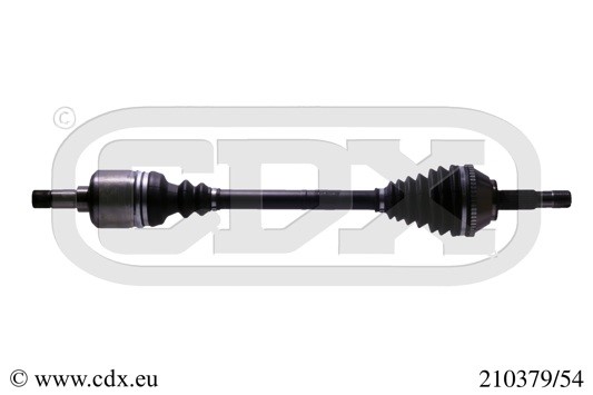 Drivaxel, framaxel vänster Cdx 210379/54 CDX