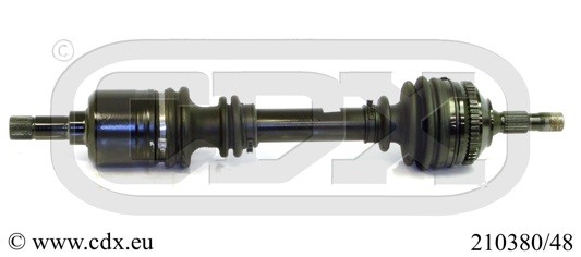 Drivaxel, framaxel vänster Cdx 210380/48 CDX