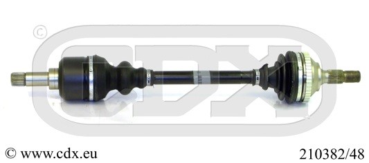 Drivaxel Citroen Xantia (x1_, X2_), framaxel vänster Cdx 210382/4 CDX