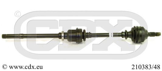 Drivaxel Citroen Xantia (x1_, X2_), framaxel höger Cdx 210383/48 CDX