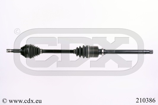 Drivaxel, framaxel höger Cdx 210386 CDX