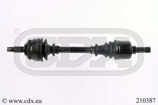 Drivaxel, framaxel vänster Cdx 210387 CDX