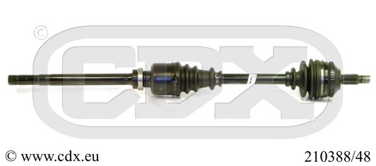 Drivaxel, framaxel höger Cdx 210388/48 CDX