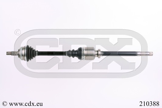 Drivaxel, framaxel höger Cdx 210388 CDX