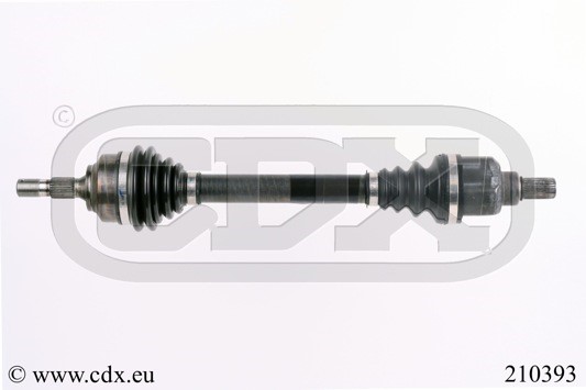 Drivaxel, framaxel vänster Cdx 210393 CDX