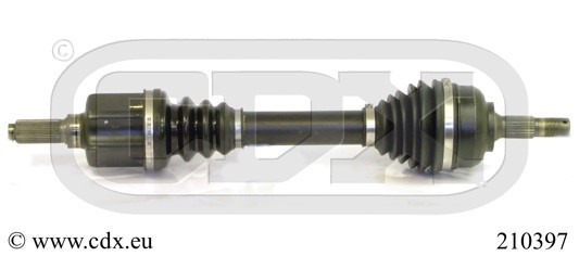 Drivaxel, framaxel vänster Cdx 210397 CDX