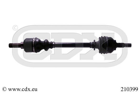 Drivaxel, framaxel vänster Cdx 210399 CDX