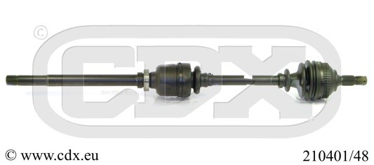 Drivaxel Citroen Xantia (x1_, X2_), framaxel höger Cdx 210401/48 CDX