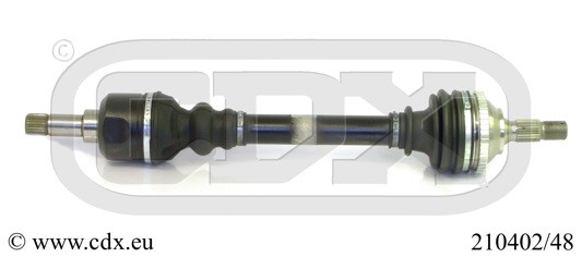 Drivaxel, framaxel vänster Cdx 210402/48 CDX