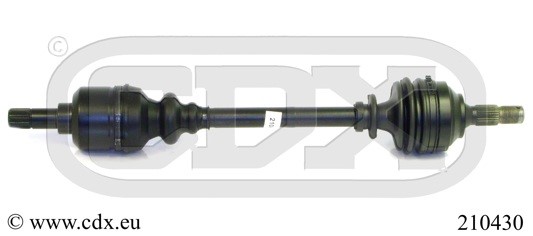 Drivaxel, framaxel vänster Cdx 210430 CDX