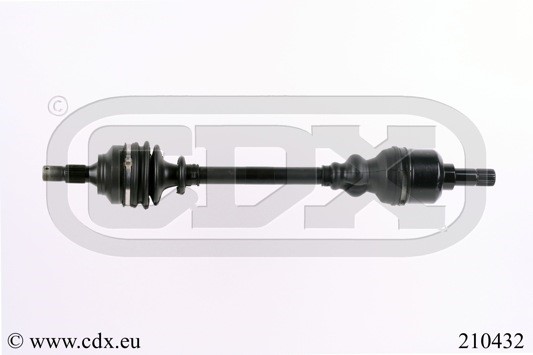 Drivaxel, framaxel vänster Cdx 210432 CDX