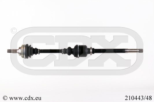 Drivaxel, framaxel höger Cdx 210443/48 CDX