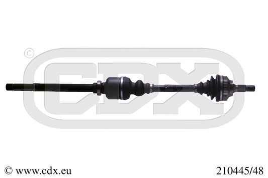 Drivaxel Citroen Xsara Picasso (n68), framaxel höger Cdx 210445/4 CDX