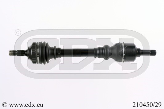 Drivaxel, framaxel vänster Cdx 210450/29 CDX