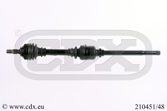 Drivaxel, framaxel höger Cdx 210451/48 CDX Drivaxel, framaxel höger Cdx 210451/48 CDX