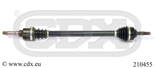 Drivaxel Peugeot 1007 (km_), framaxel höger Cdx 210455 CDX