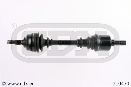 Drivaxel, framaxel vänster Cdx 210470 CDX