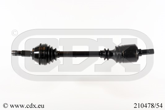 Drivaxel, framaxel vänster Cdx 210478/54 CDX