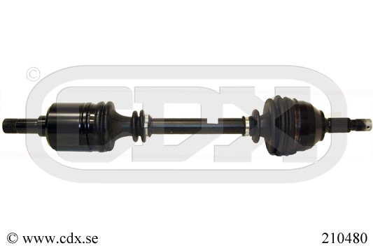 Drivaxel, framaxel vänster Cdx 210480 CDX