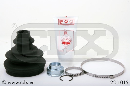 Dammskydd, drivaxel, På hjulsidan Cdx 22-1015 CDX