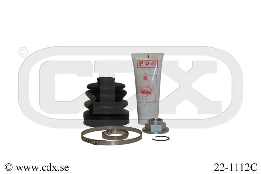Dammskydd, drivaxel, På hjulsidan Cdx 22-1112C CDX