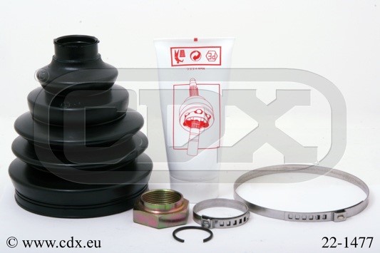 Dammskydd, drivaxel, Bakaxel, På hjulsidan Cdx 22-1477 CDX Dammskydd, drivaxel, Bakaxel, På hjulsidan Cdx 22-1477 CDX