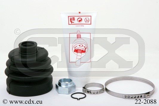 Dammskydd, drivaxel, På hjulsidan Cdx 22-2088 CDX