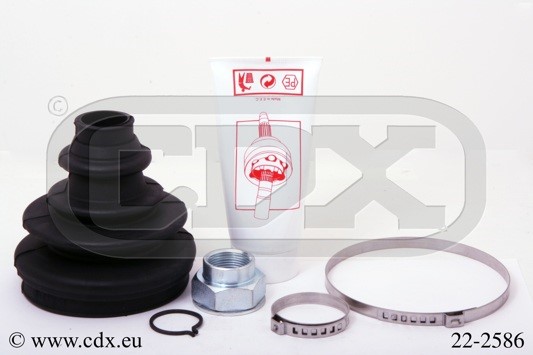 Dammskydd, drivaxel, På hjulsidan Cdx 22-2586 CDX