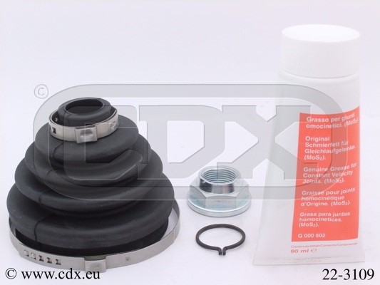 Dammskydd, drivaxel, På hjulsidan Cdx 22-3109 CDX Dammskydd, drivaxel, På hjulsidan Cdx 22-3109 CDX