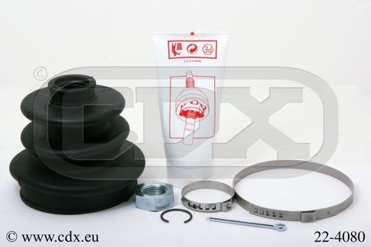 Dammskydd, drivaxel, Framaxel, På hjulsidan Cdx 22-4080 CDX